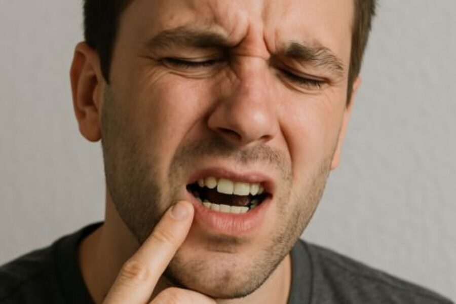 Denti che si muovono con le dita: cosa fare?